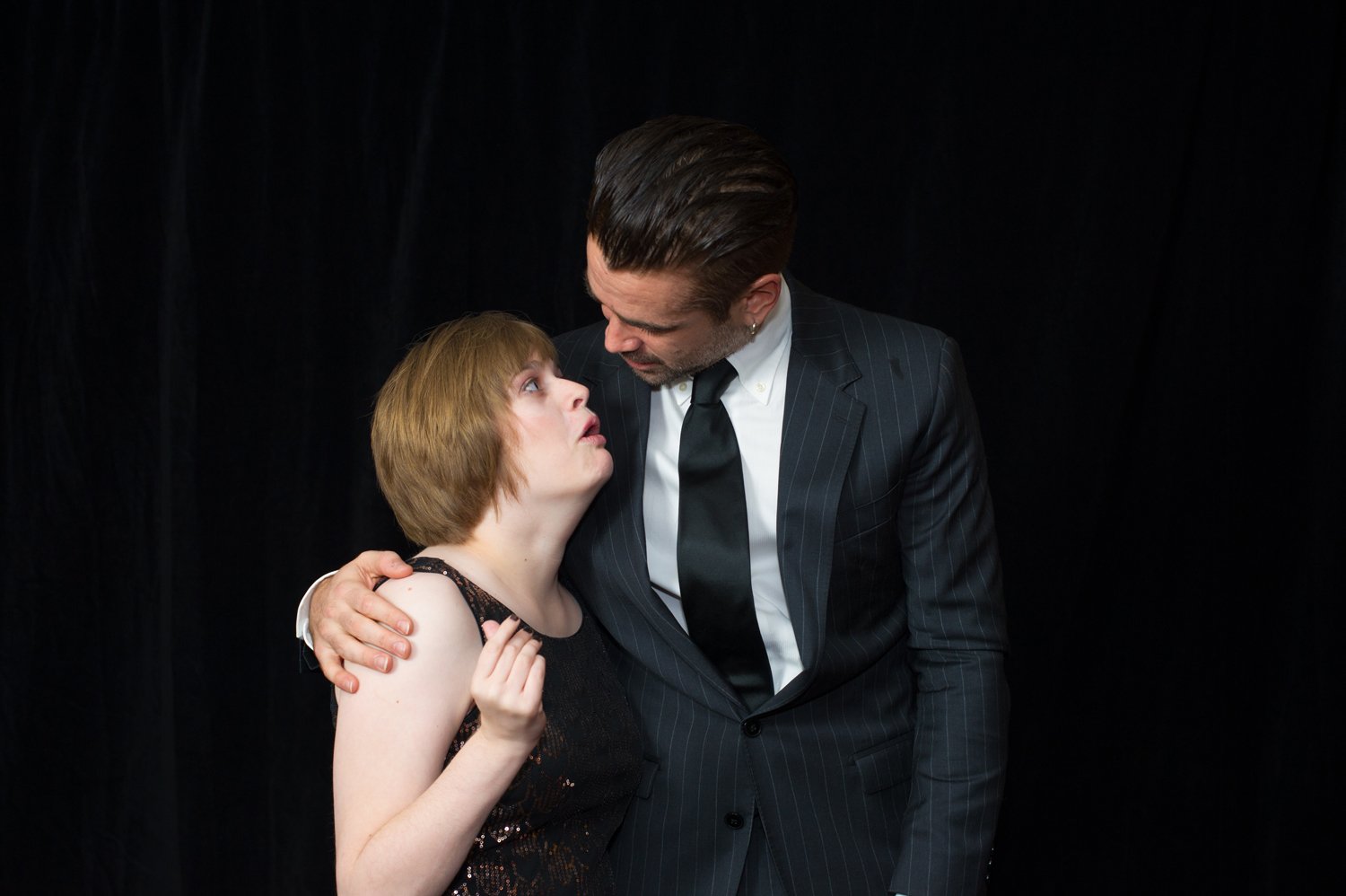 Colin Farrell with Erin
